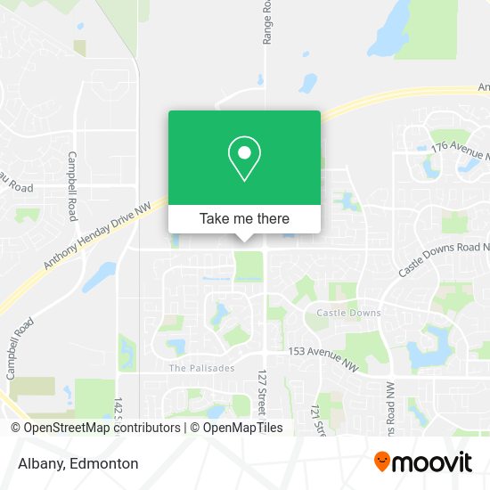 How to get to Albany in Edmonton by Bus or Light Rail?