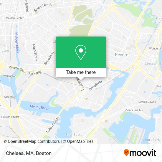 How to get to Chelsea, MA by bus, subway or train?