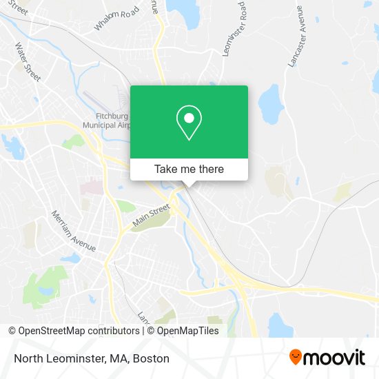 How to get to North Leominster, MA by Bus, Train or Subway?