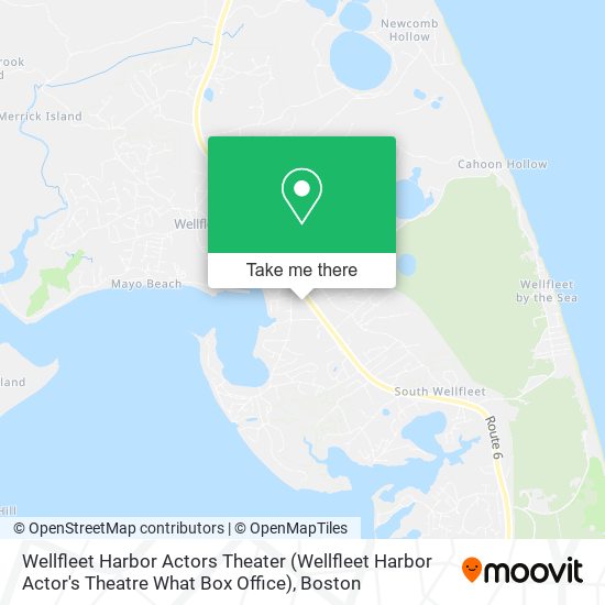 ¿Cómo llegar a Wellfleet Harbor Actors Theater (Wellfleet Harbor Actor's Theatre What Box Office
