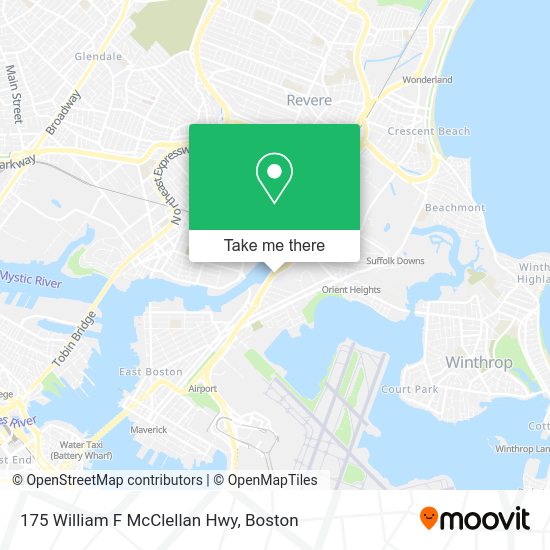 How to get to 175 William F McClellan Hwy in Boston by subway, bus or