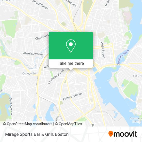 ¿Cómo llegar a Mirage Sports Bar & Grill en Boston en Autobús o Tren?