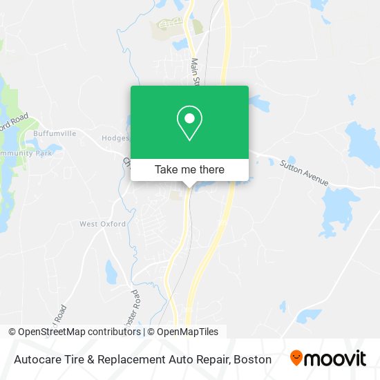 ¿Cómo llegar a Autocare Tire & Replacement Auto Repair en Oxford en autobús?