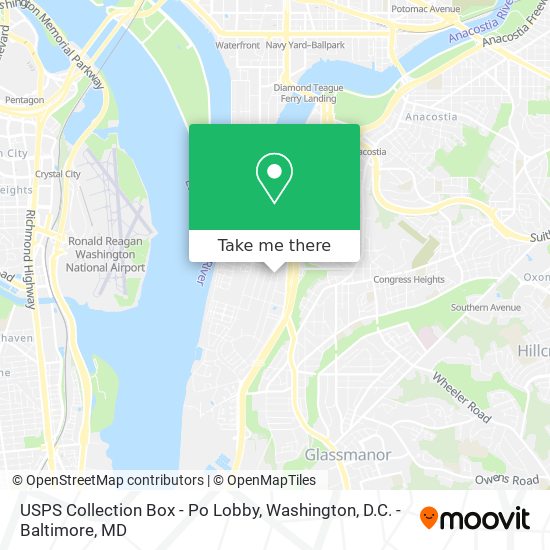 Usps Collection Box Map How to get to USPS Collection Box Po Lobby in Washington by Bus or Metro?