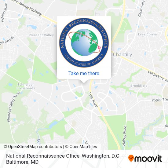 How to get to National Reconnaissance Office in Fairfax County by bus