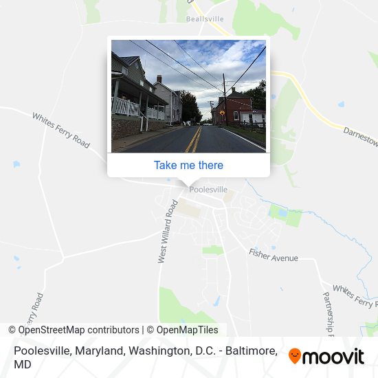 How to get to Poolesville, Maryland in Montgomery County by bus or metro?