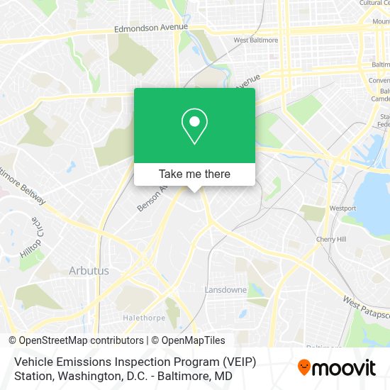 How to get to Vehicle Emissions Inspection Program (VEIP) Station in