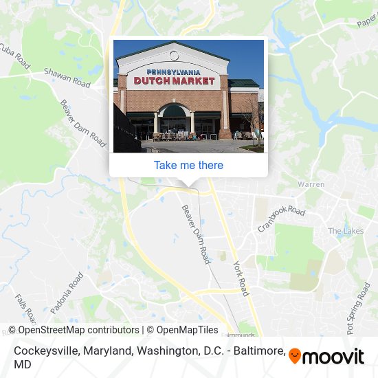 How to get to Cockeysville, Maryland in Baltimore County by bus or