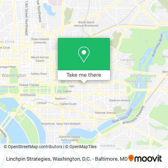 ¿Cómo llegar a Linchpin Strategies en Washington en Autobús, Metro o Tren?