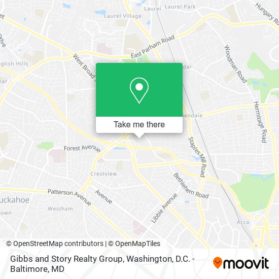 ¿Cómo llegar a Gibbs and Story Realty Group en Washington, D.C