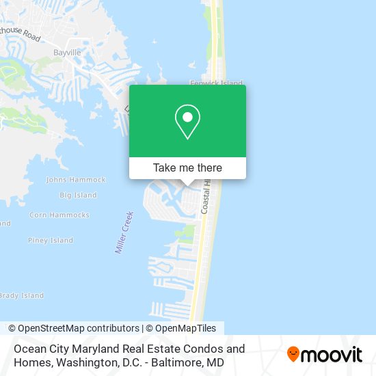 ¿Cómo llegar a Ocean City Maryland Real Estate Condos and Homes en