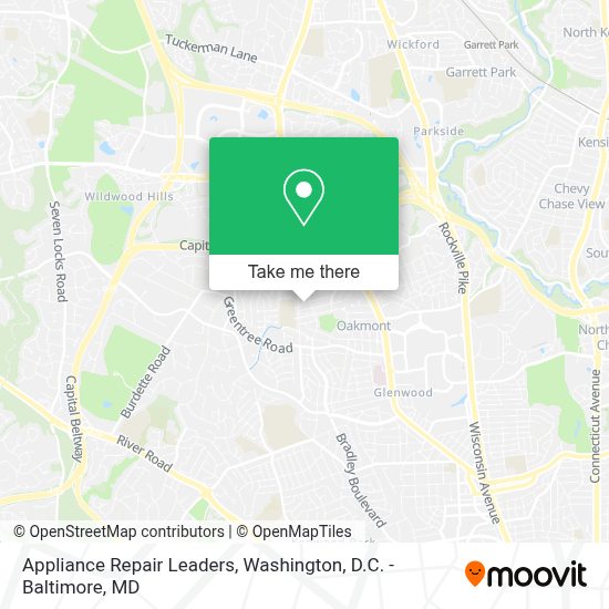 ¿Cómo llegar a Appliance Repair Leaders en Montgomery County en Autobús