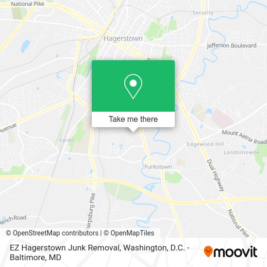 ¿Cómo llegar a EZ Hagerstown Junk Removal en Autobús o Metro?