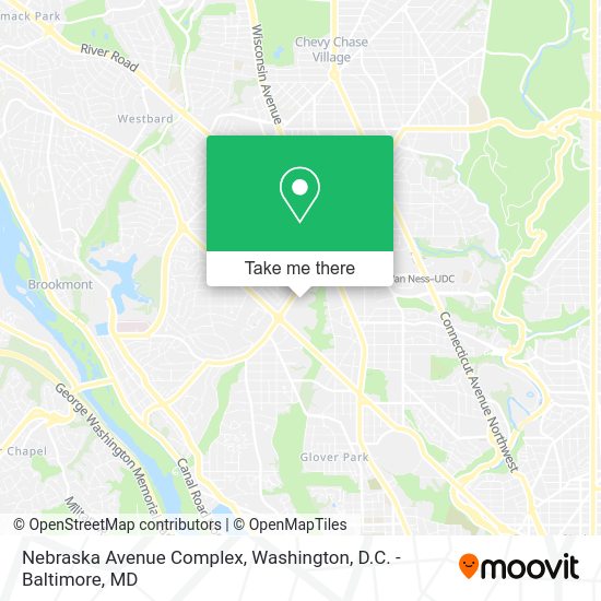 How to get to Nebraska Avenue Complex in Washington by bus or metro?