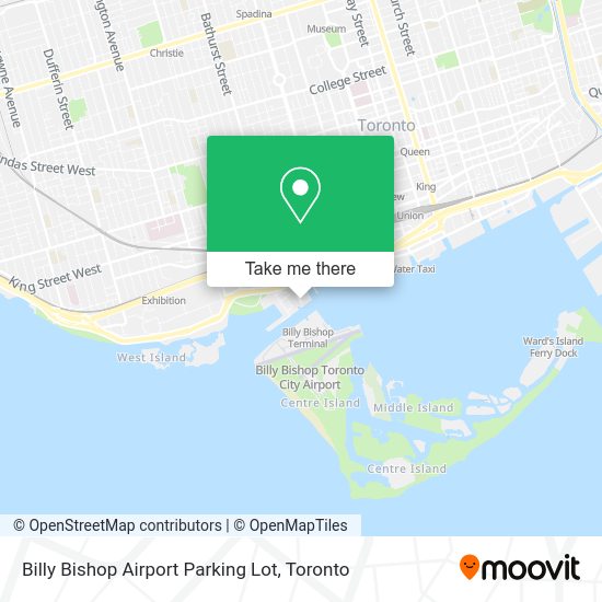 How to get to Billy Airport Parking Lot in Toronto by subway, bus, Streetcar or train?