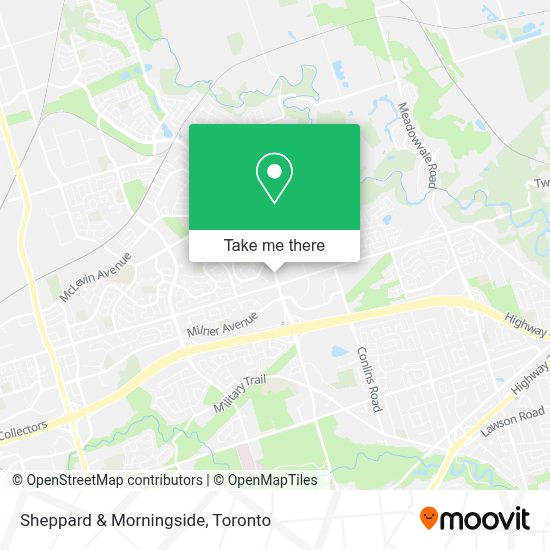 Morningside College Campus Map How To Get To Sheppard & Morningside In Toronto By Bus?