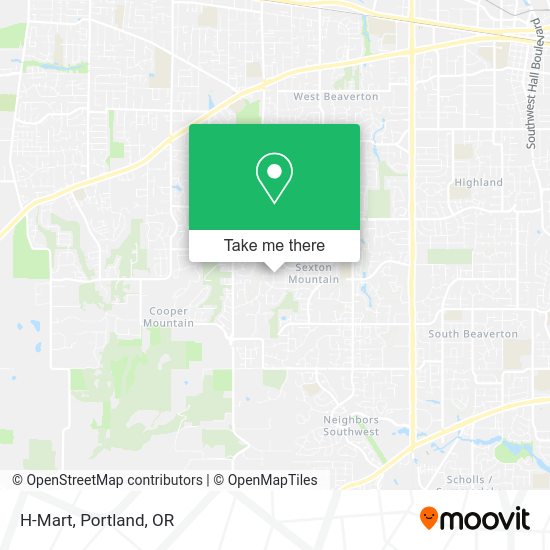 How to get to HMart in Portland, OR by bus or light rail?