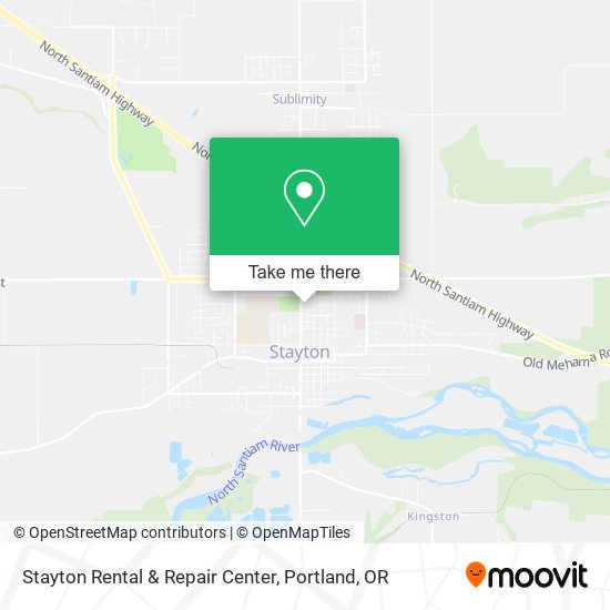 ¿Cómo llegar a Stayton Rental & Repair Center en Portland, OR en