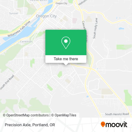 ¿Cómo llegar a Precision Axle en Oregon City en Autobús o Tren ligero?