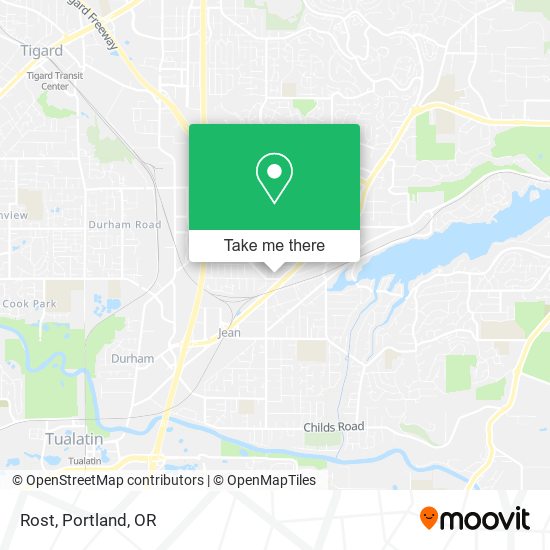 ¿Cómo llegar a Rost en Lake Oswego en Autobús o Tren?