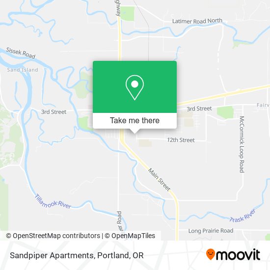 ¿Cómo llegar a Sandpiper Apartments en Tillamook en Autobús?