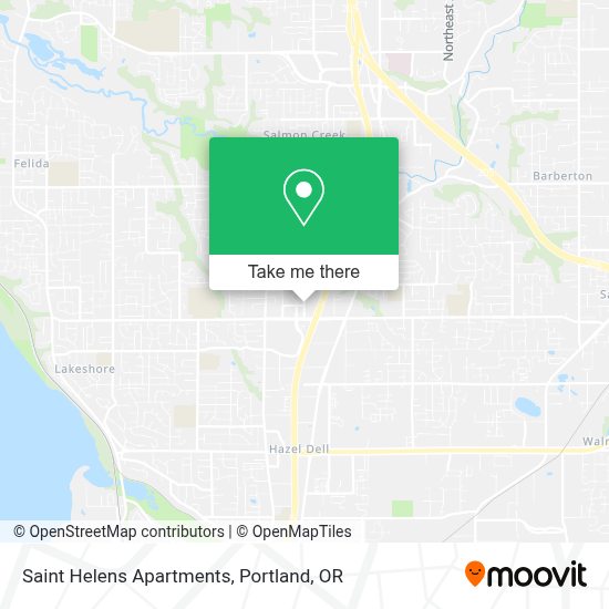 ¿Cómo llegar a Saint Helens Apartments en Salmon Creek en Autobús o