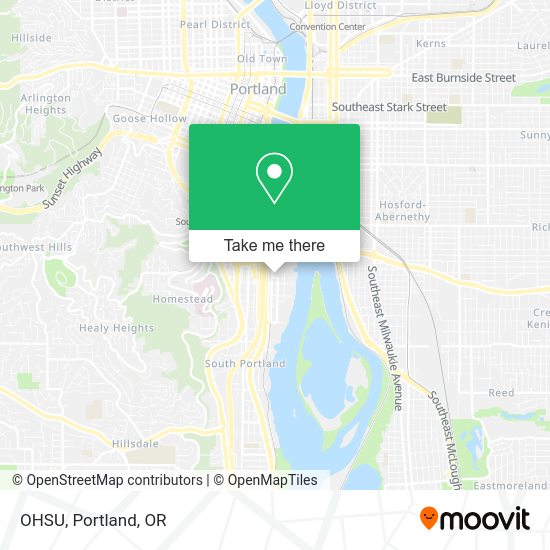 How to get to OHSU in Portland by bus, light rail or gondola?