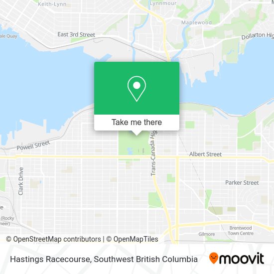 How to get to Hastings Racecourse in Vancouver by Bus or SkyTrain?