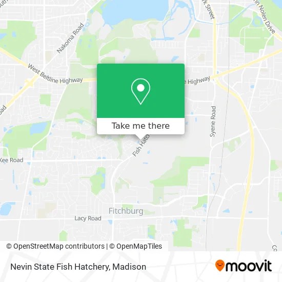 How To Get To Nevin State Fish Hatchery In Fitchburg By Bus?