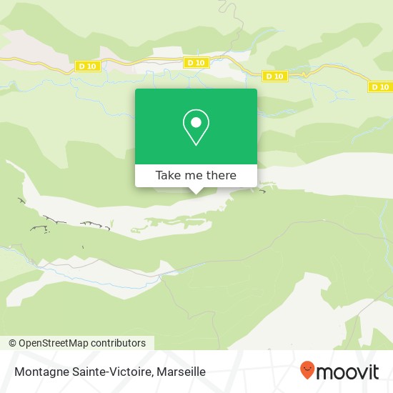 How to get to Montagne SainteVictoire in Vauvenargues by bus?