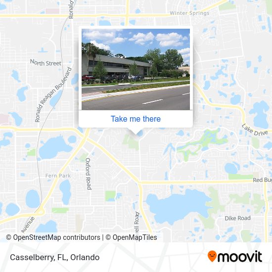 How to get to Casselberry, FL by bus or train?