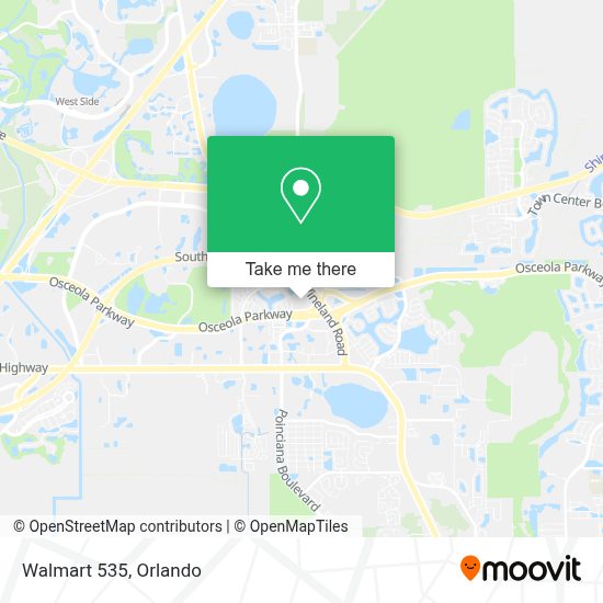 How to get to Walmart 535 in Orlando by Bus