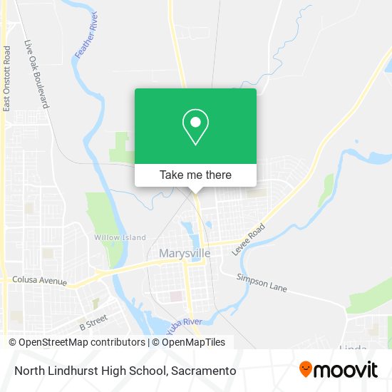 How to get to North Lindhurst High School in Marysville by bus?