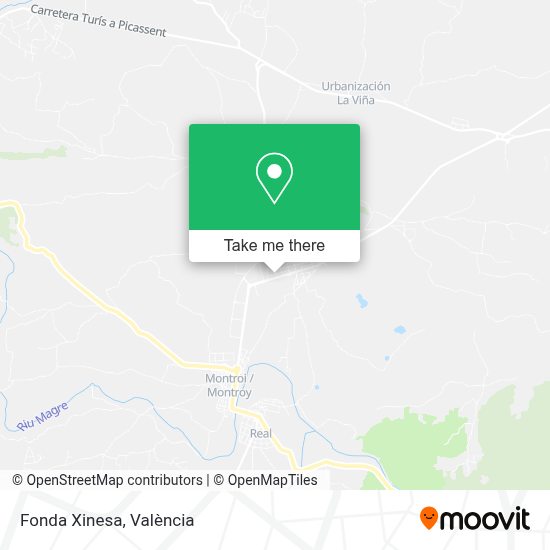 How to get to Fonda Xinesa in Monserrat by bus?