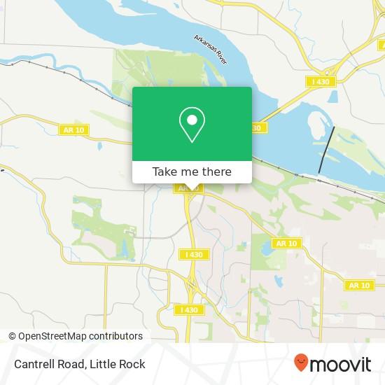 Cantrell Road Directions by bus