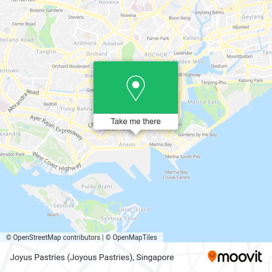 How to get to Joyus Pastries (Joyous Pastries) in Singapore by metro or
