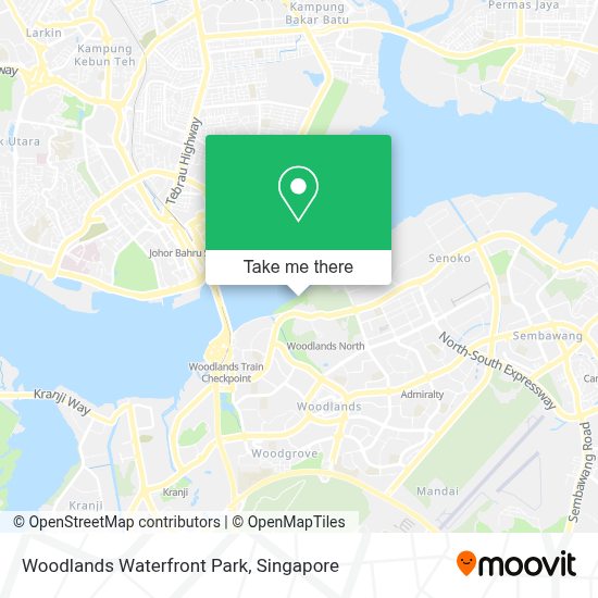 How to get to Woodlands Waterfront in Singapore by Bus or