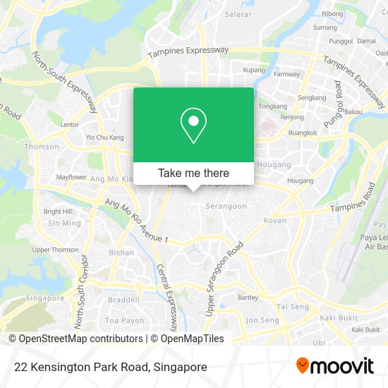How to get to 22 Kensington Park Road in Southeast by bus or metro?