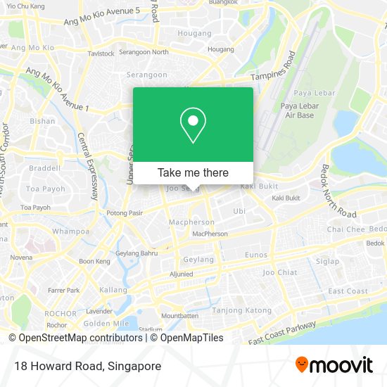 How to get to 18 Howard Road in Singapore by Metro or Bus?