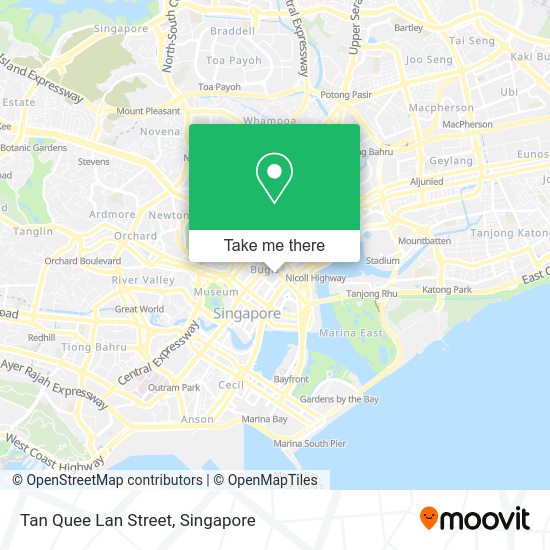 How to get to Tan Quee Lan Street in Singapore by metro or bus?