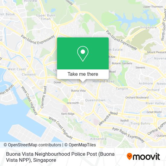 How to get to Buona Vista Neighbourhood Police Post (Buona Vista NPP