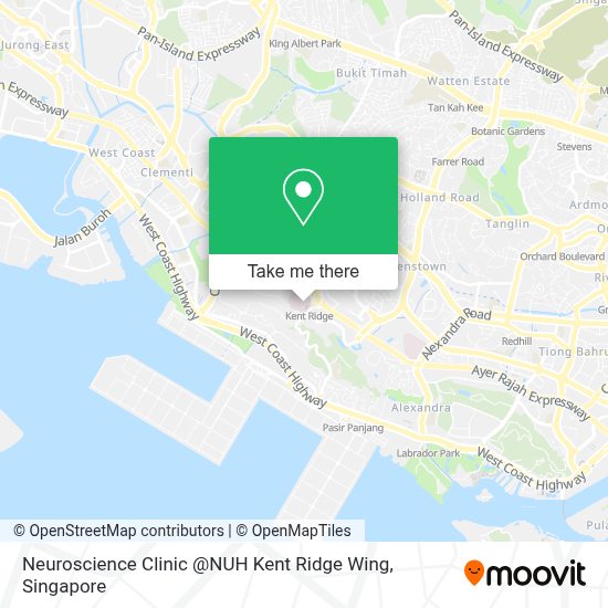 How To Get To Neuroscience Clinic @Nuh Kent Ridge Wing In Singapore By Metro, Bus Or Ferry?