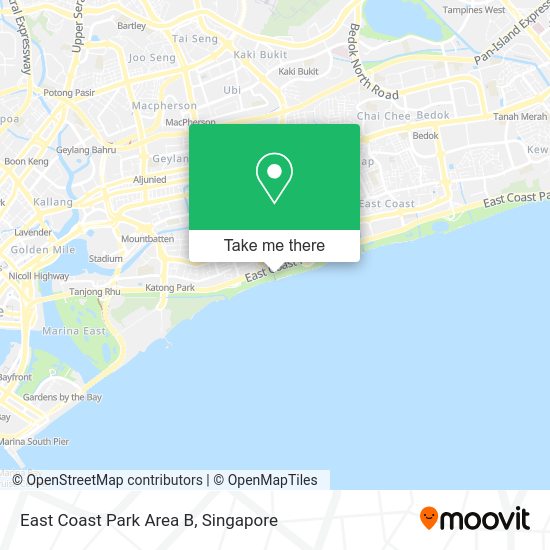 How to get to East Coast Park Area B in Singapore by Bus or Metro?