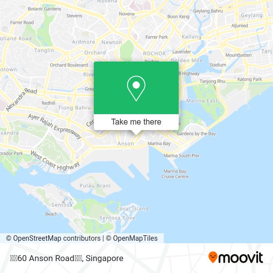 How to get to 60 Anson Road in Singapore by Bus or Metro?
