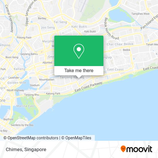 How to get to Chimes in Singapore by Bus or Metro?
