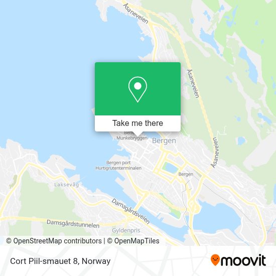 How To Get To Cort Piil-Smauet 8 In Bergen By Bus, Light Rail Or Ferry?