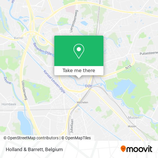 How To Get To Holland & Barrett In Mechelen By Bus Or Train?