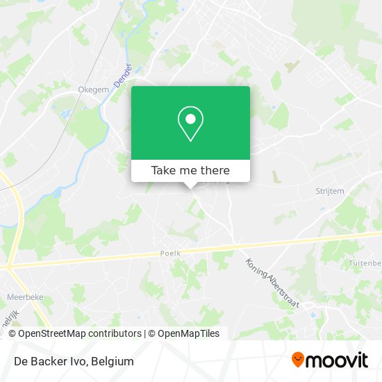 How To Get To De Backer Ivo In Roosdaal By Bus Or Train?