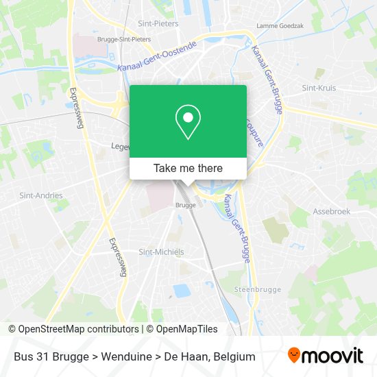 How To Get To Bus 31 Brugge > Wenduine > De Haan By Bus, Train Or Light Rail?