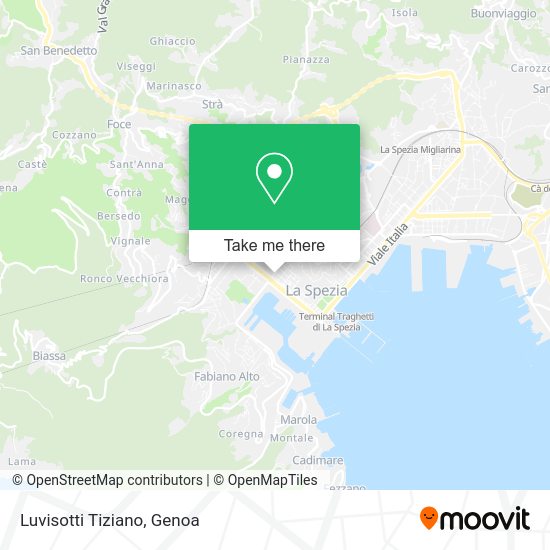 How to get to Luvisotti Tiziano in Genoa by Train or Bus?